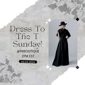 Dress To The T Sunday!  Unlisted Inventory!!!
